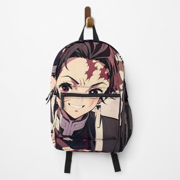 Item preview, Tanjiro Kamado Demon Slayer Warm Closeup Smile Portrait designed and sold by JohnEllisa.