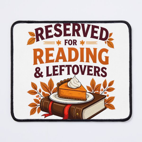 Item preview, Reserved for Reading and Leftovers designed and sold by Be-Smart-Art.