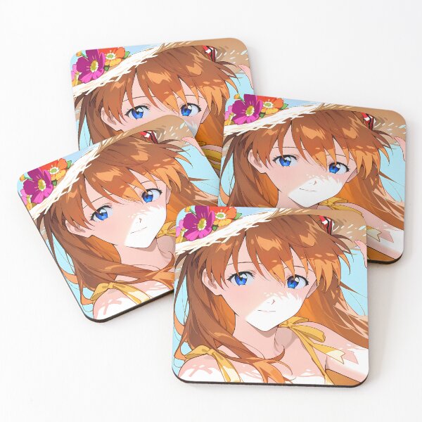 Item preview, Asuka Langley Soryu Neon Genesis Evangelion Sunny Hat Portrait designed and sold by JohnEllisa.
