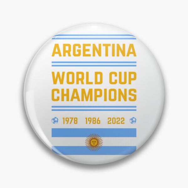 Item preview, Argentina World Cup Champions designed and sold by Cine Store Merch.