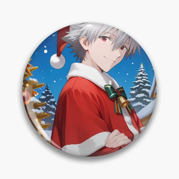 Item preview, Kaworu Nagisa Neon Genesis Evangelion Christmas Night designed and sold by JohnEllisa.