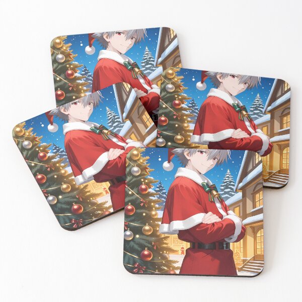 Item preview, Kaworu Nagisa Neon Genesis Evangelion Christmas Night designed and sold by JohnEllisa.
