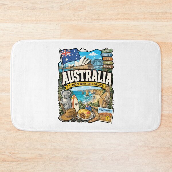 Item preview, Australia Adventure Wildlife Graphic Tee designed and sold by EdwinkOne.