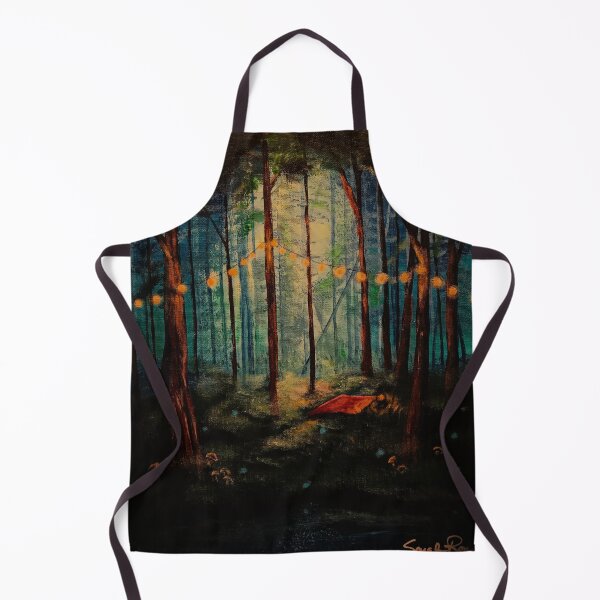 Item preview, Mystical Night Forest and Glowing Fairy Lights designed and sold by ArtistsAtticWI.