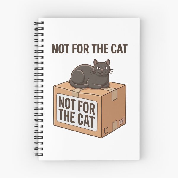 Item preview, Not For The Cat designed and sold by Northbound Press.
