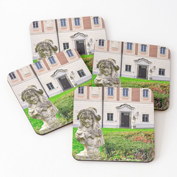 Item preview, Stone dwarf statue in courtyard, castle Lamberg, Steyr, Upper Austria, Austria designed and sold by goceris.