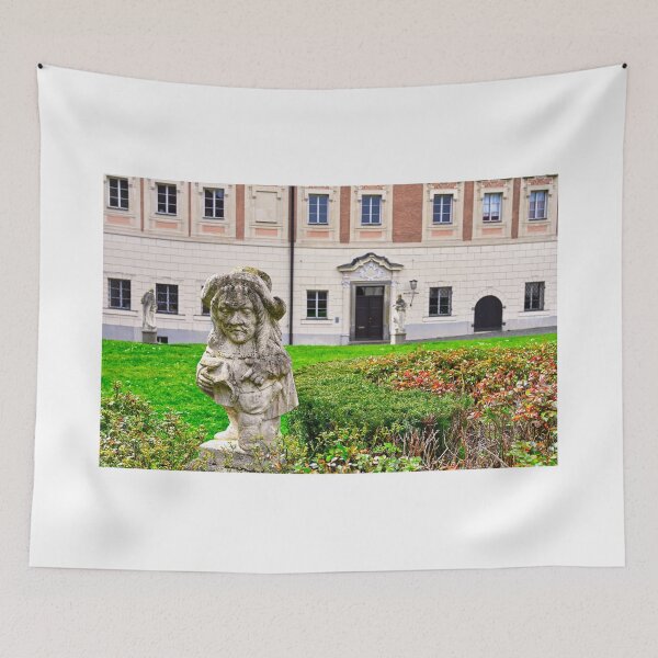 Item preview, Stone dwarf statue in courtyard, castle Lamberg, Steyr, Upper Austria, Austria designed and sold by goceris.