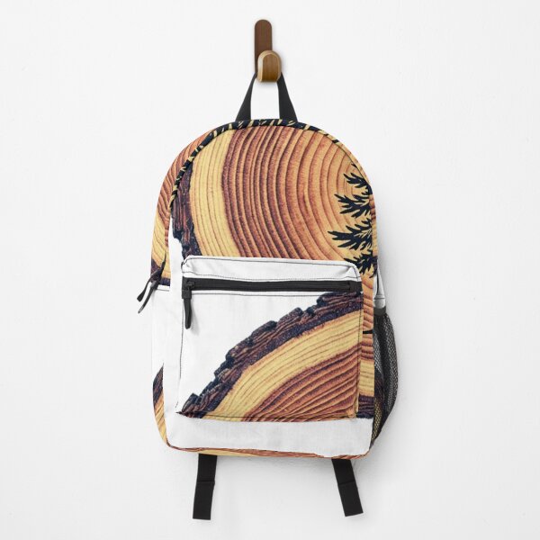 Item preview, Tree Rings Pine Silhouette Nature Mountain Hiking Adventure Design designed and sold by GabeMountainArt.