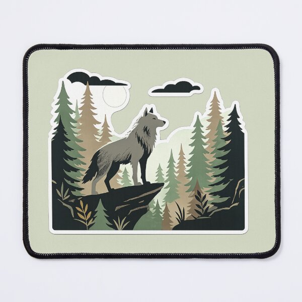 Item preview, Tale Of The Wild Wolf designed and sold by Safe Haven Pets.