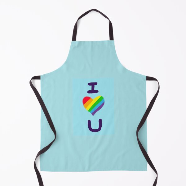 Item preview, I Love You Valentine's Pride Month Rainbow designed and sold by Designs by Sara Felton.