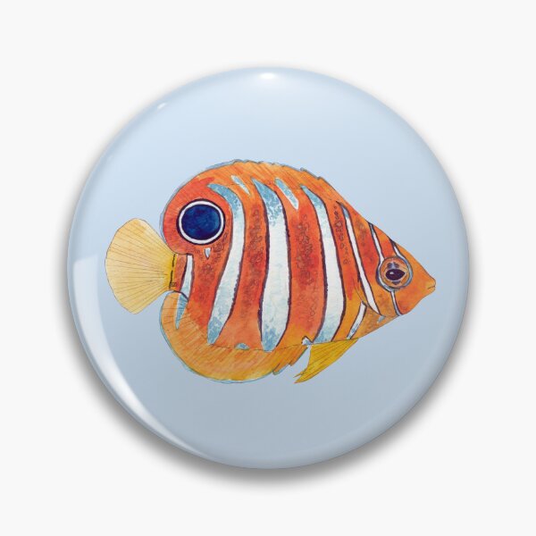 Item preview, REGAL ANGELFISH JUVENILE-Pygoplites diacanthus designed and sold by BEATRIZ ABAITUA.