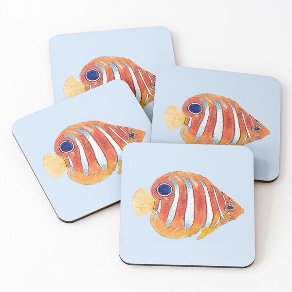 Item preview, REGAL ANGELFISH JUVENILE-Pygoplites diacanthus designed and sold by BEATRIZ ABAITUA.
