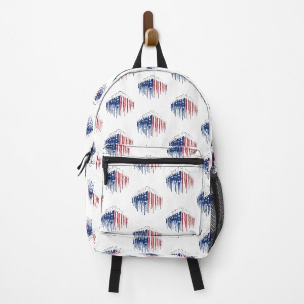 Item preview, American Flag Guitar Drip Patriotic Music Art designed and sold by SiarheiYur.