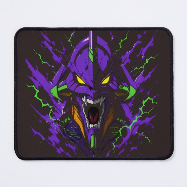 Item preview, Cyber Mecha Robot Purple Green Lightning Aura designed and sold by RoyalEarthstore.