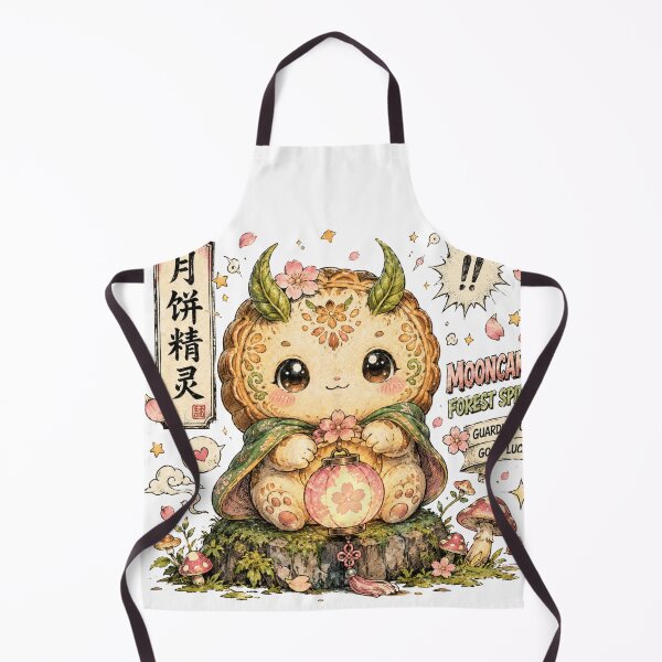 Item preview, Mooncake Forest Spirit – Lucky Sakura Guardian designed and sold by BadMary.