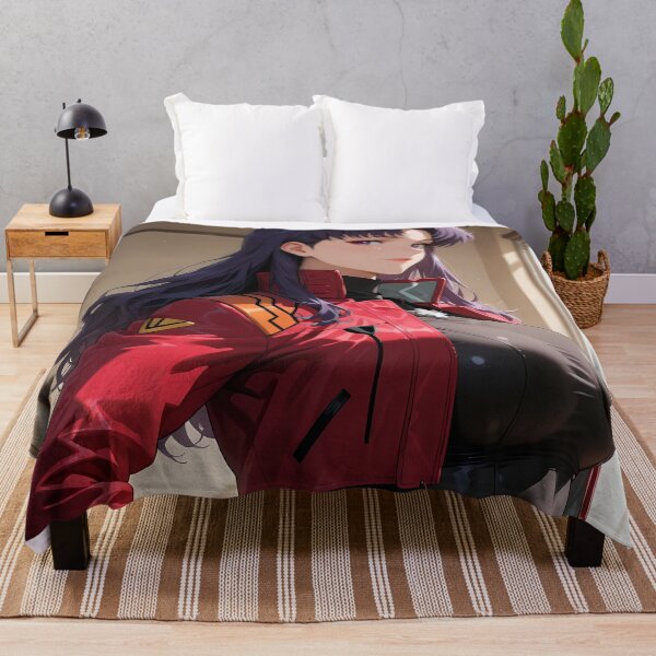 Item preview, Misato Katsuragi Neon Genesis Evangelion Red Jacket Window Light Portrait designed and sold by JohnEllisa.