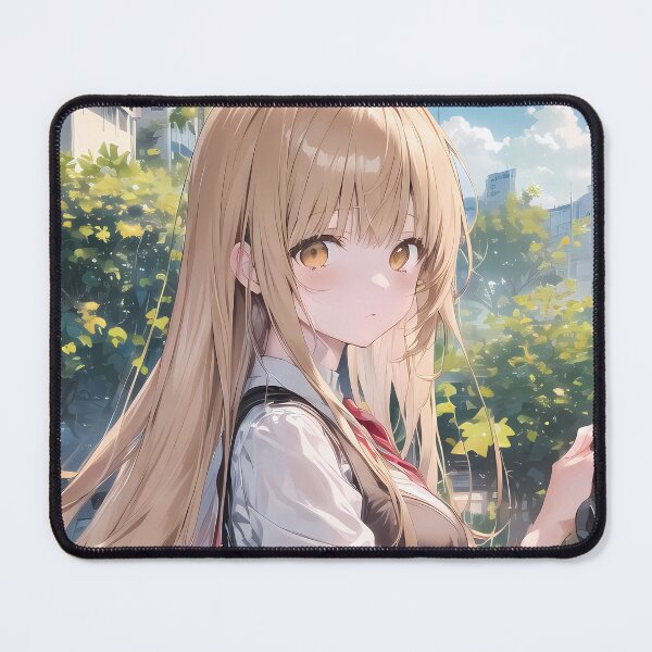 Item preview, Mahiru Shiina Angel Next Door Golden Gaze School Uniform Sunlit Stairs designed and sold by JohnEllisa.