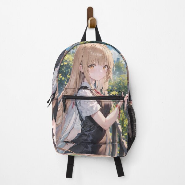 Item preview, Mahiru Shiina Angel Next Door Golden Gaze School Uniform Sunlit Stairs designed and sold by JohnEllisa.