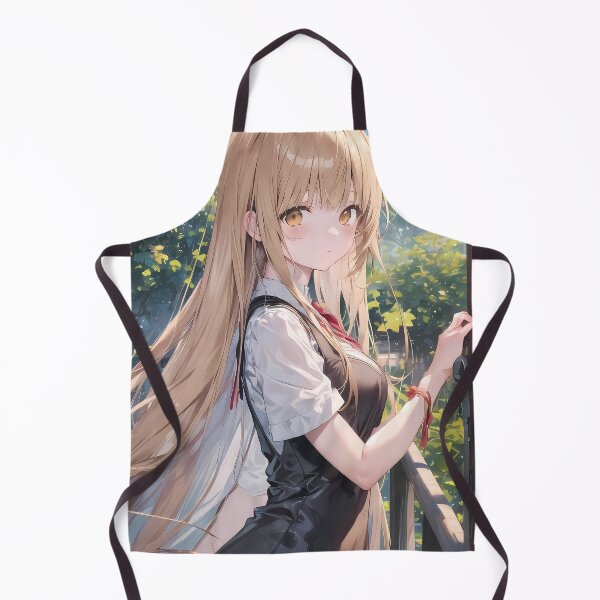 Item preview, Mahiru Shiina Angel Next Door Golden Gaze School Uniform Sunlit Stairs designed and sold by JohnEllisa.