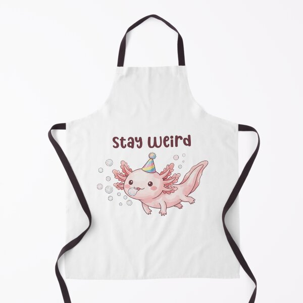Item preview, Stay Weird Cute Axolotl Cartoon Humor designed and sold by stylishdzign.