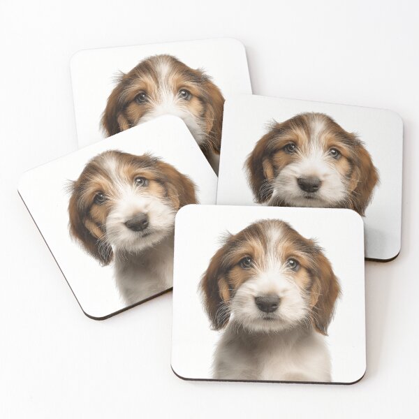 Item preview, Adorable Grand Basset Griffon Vendéen pup for Cute GBGV puppy lovers designed and sold by LazyOwlStore.