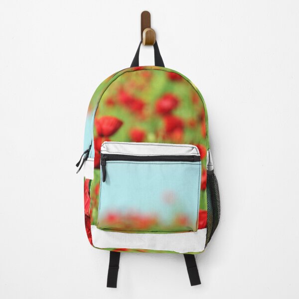 Item preview, Poppies flower meadow, countryside landscape, spring season designed and sold by goceris.