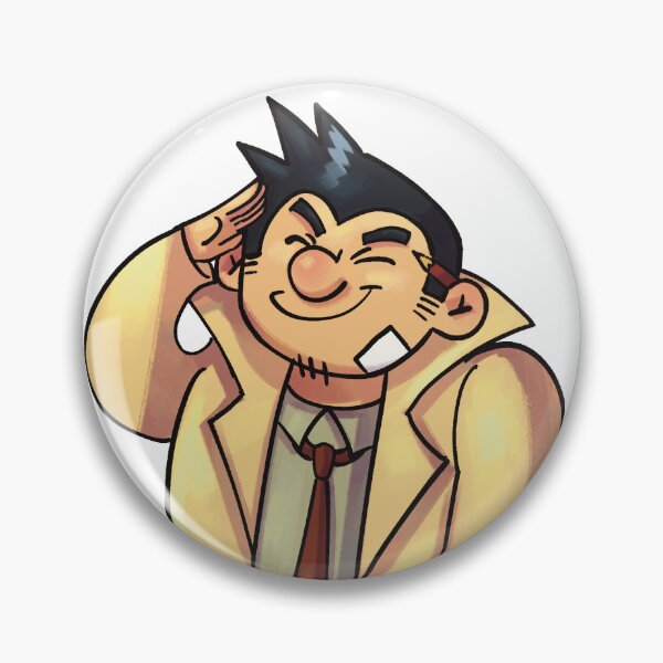 Item preview, Young! Dick Gumshoe Sticker designed and sold by Lu!.