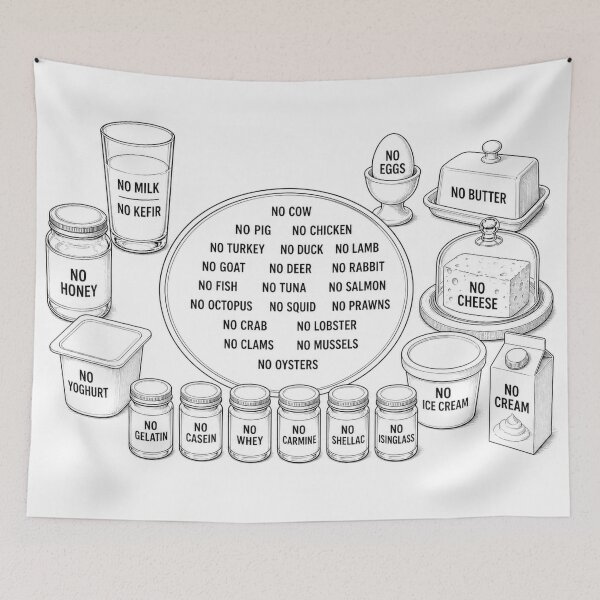Item preview, Vegan designed and sold by HarTee.