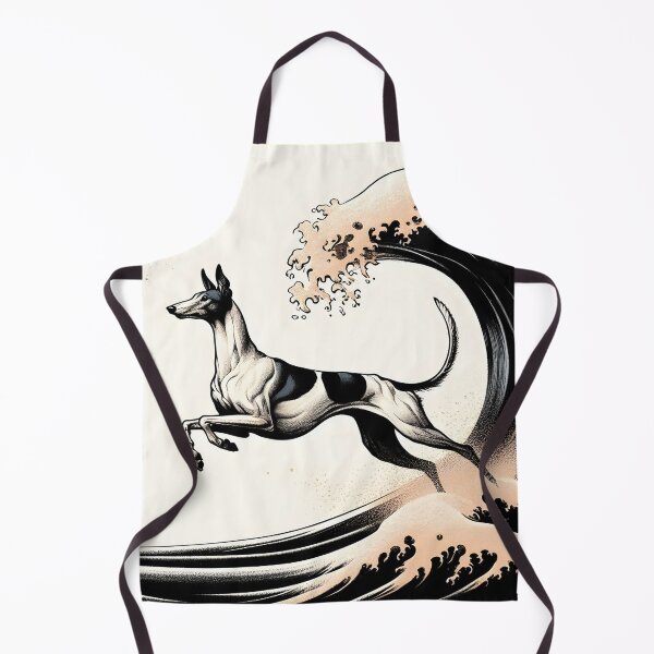 Item preview, Ukiyo-e Suibokuga Greyhounds - Vol. I - Zen Ink Collection - Moon Tide designed and sold by GALOGO – Art for Sighthounds & Animal Welfare.