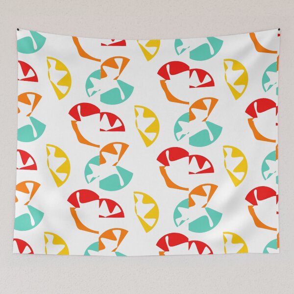 Item preview, Colorful Mid Century Modern Abstract Pattern designed and sold by Rozi A.S.
