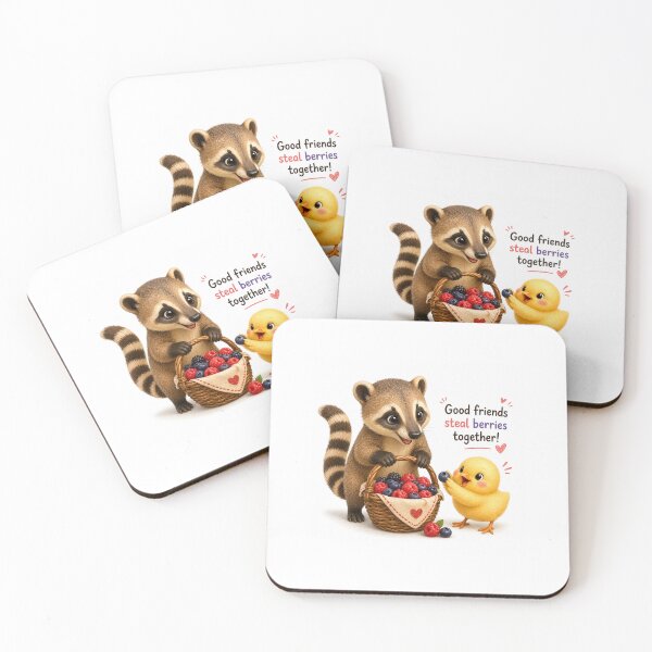Item preview, Sweet berry hunters make the best partners  designed and sold by QuirkNest Studio .