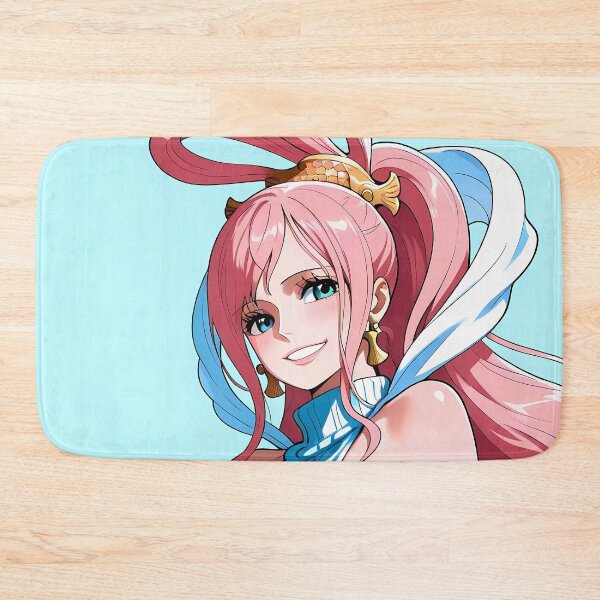 Item preview, Shirahoshi One Piece Bright Blue Mermaid Princess Smile designed and sold by MartyHinson.