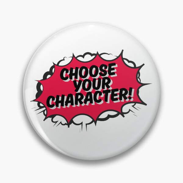 Item preview, Choose Your Character Retro Comic Action Burst designed and sold by littleearty.