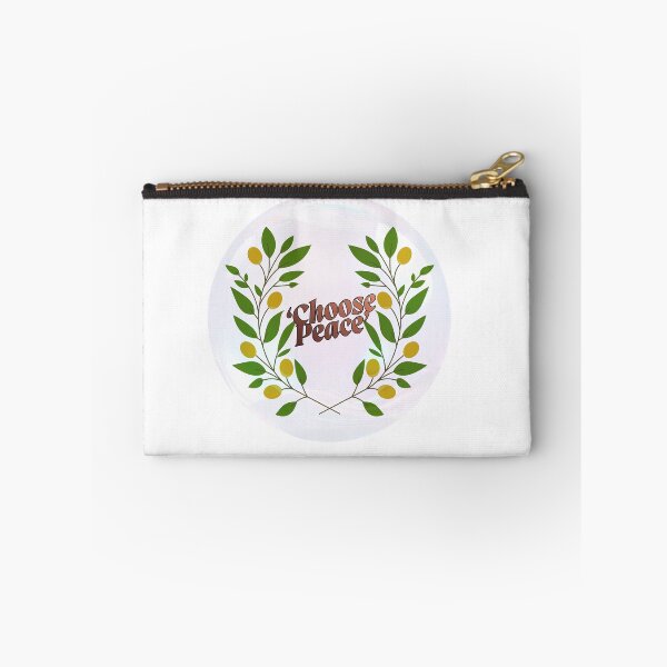 Item preview, Choose Peace Botanical Olive Branch Sticker – Inspirational Nature Quote, Mindfulness Aesthetic, Minimalist Vinyl Decal designed and sold by Pandey14.