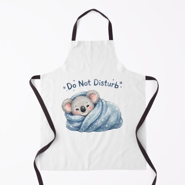 Item preview, Do Not Disturb Cozy Koala Cartoon designed and sold by stylishdzign.