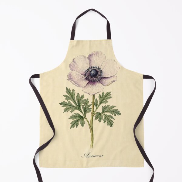 Item preview, Anemone Flower Vintage Botanical Print designed and sold by NuvoraNest.