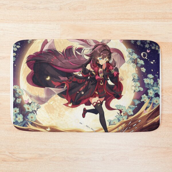 Item preview, Moonlight Runner – Red Hair Anime Girl in the Night designed and sold by Revyra.