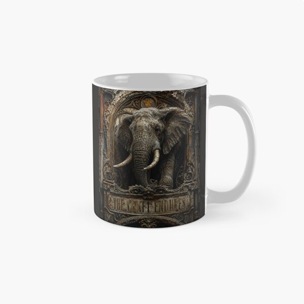 Item preview, Deep Work Engineer The Craft Endures Elephant Stone Relief Industrial Office Art designed and sold by SavannaStrikes.