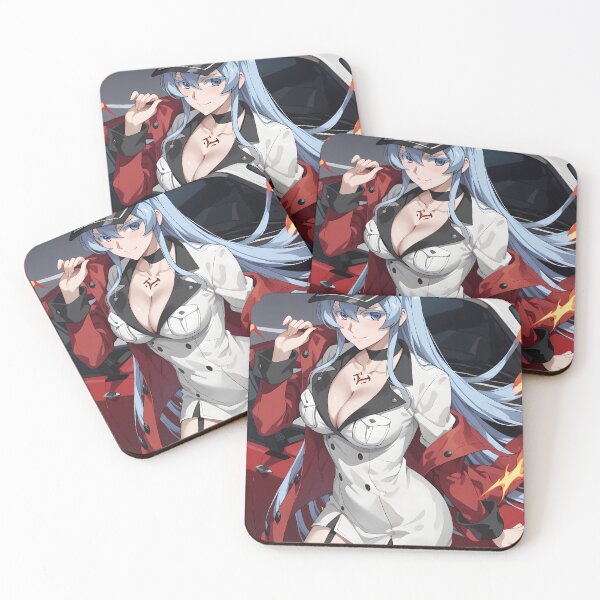 Item preview, Esdeath Akame Ga Kill Red Car Night Glow designed and sold by MartyHinson.