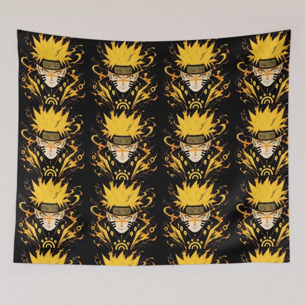 Item preview, Anime Ninja Glowing Orange Chakra Mode designed and sold by RoyalEarthstore.