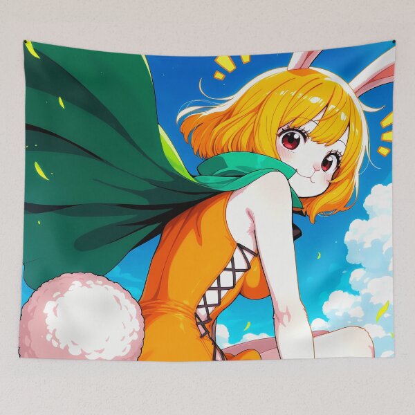 Item preview, Carrot One Piece Sunny Meadow Cape Adventure designed and sold by MartyHinson.
