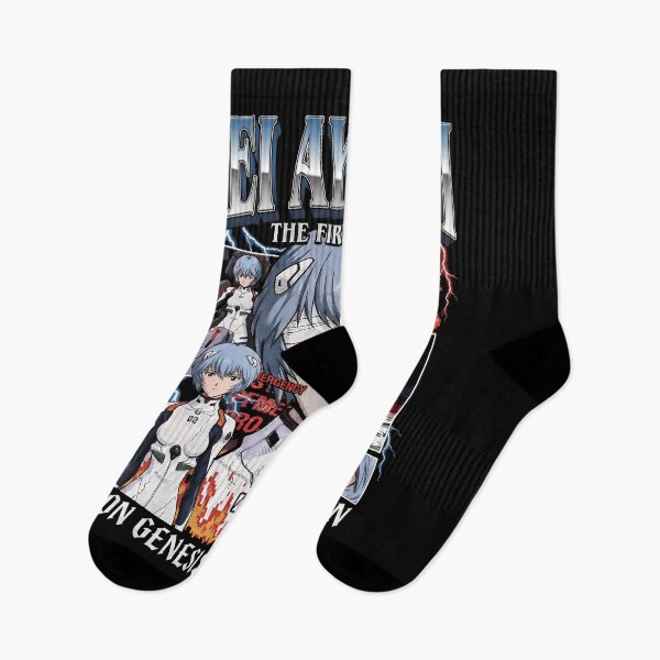 Item preview, Rei Ayanami Vintage 90s Bootleg Rap designed and sold by DeviantMerch.