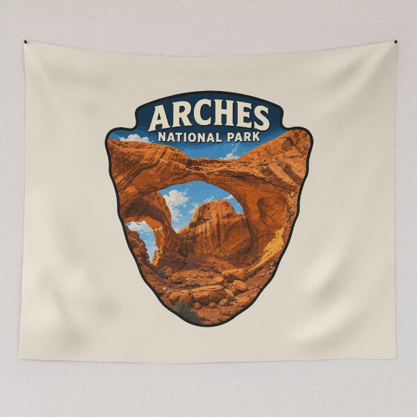 Item preview, Canyonlands National Park Utah Retro Badge designed and sold by Gideon Emmerich.