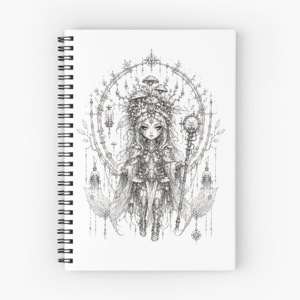Item preview, Biocircuit Druid – Organic Priestess of Roots and Signal designed and sold by ShadowSpriteArt.