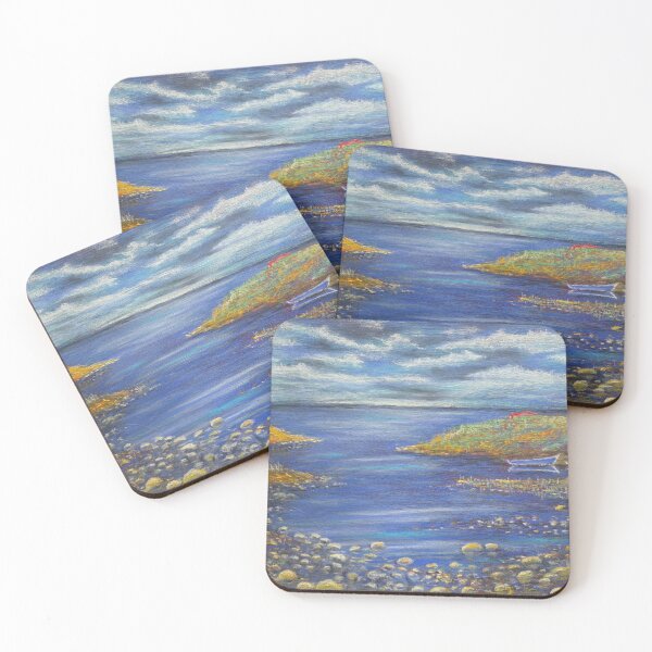 Item preview, The Stillness of the Seashore designed and sold by LinaXandria.