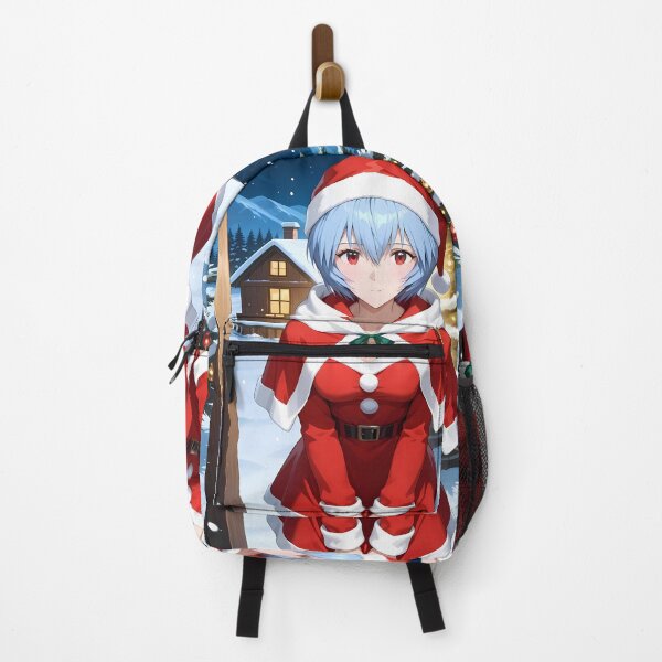Item preview, Rei Ayanami Neon Genesis Evangelion Noche de cabaña navideña designed and sold by MartyHinson.