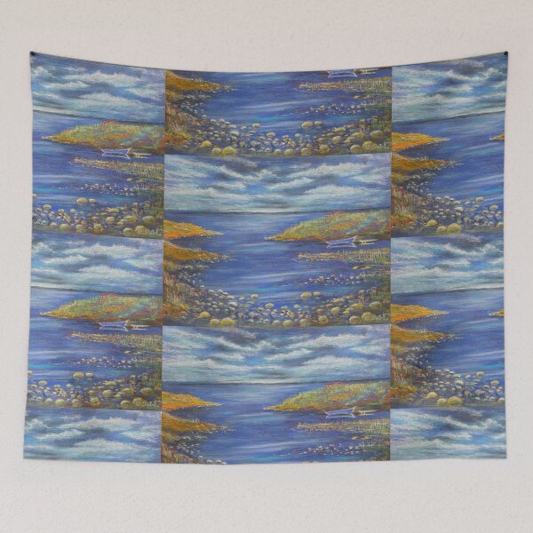 Item preview, The Stillness of the Seashore designed and sold by LinaXandria.