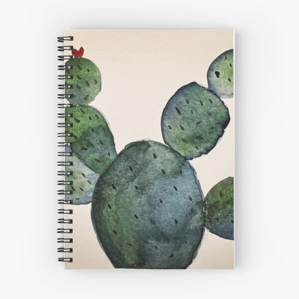 Item preview, Prickly Pear Cactus Painting designed and sold by PaperCrafte.