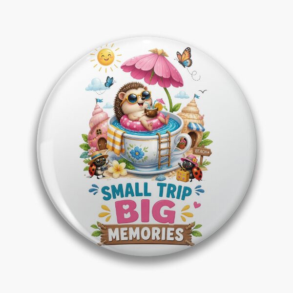 Item preview, ​Small Trip Big Memories Hedgehog Beach designed and sold by Sovereign Supply Co..