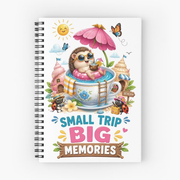 Item preview, ​Small Trip Big Memories Hedgehog Beach designed and sold by Sovereign Supply Co..